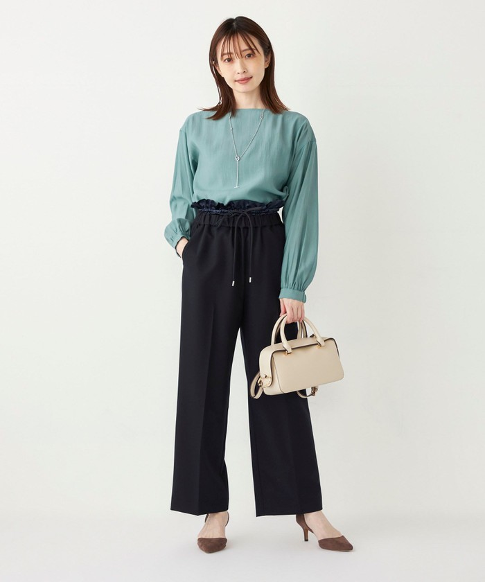 SHIPS Colorsスクエア ボストン バッグ　ナチュラル　新品 セール】SHIPS Colors:スクエア ボストン バッグ◇(506856061