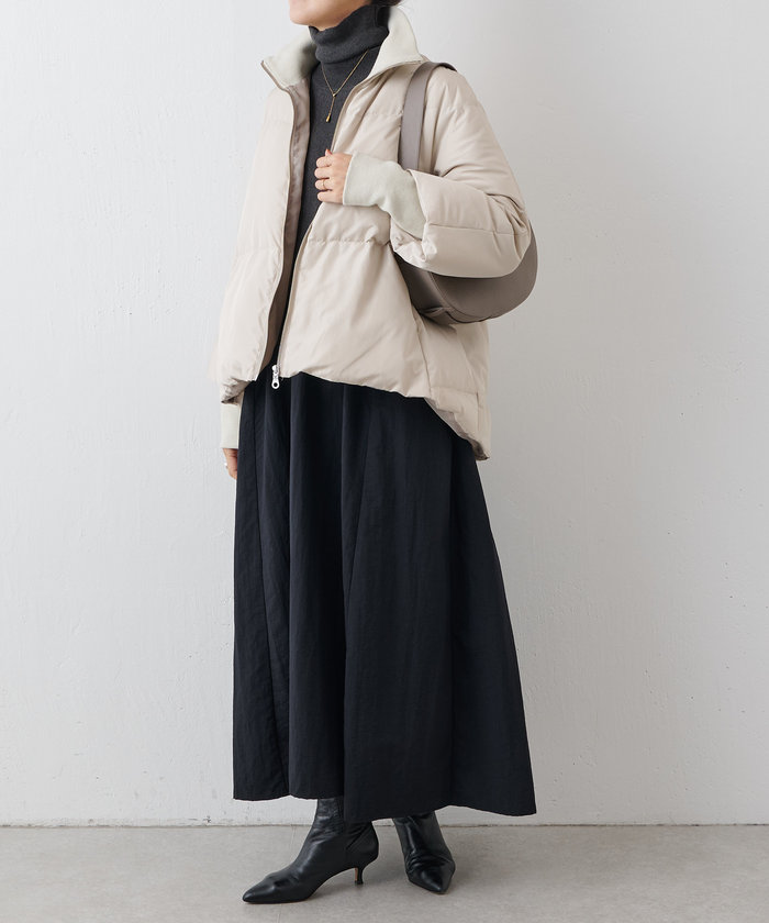 ビアズリー BEARDSLEY ニット コンビ ギャザー ワンピース クーポン】【セール 30%OFF】ニットコンビギャザーワンピース