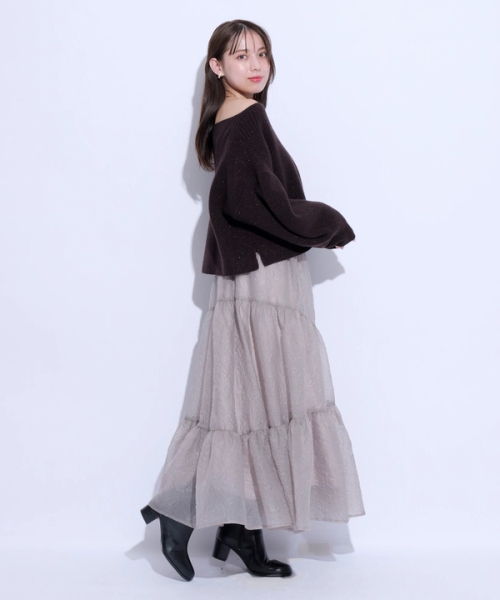 セール 50%OFF】アクアオフショルニット(506858159) | マイ