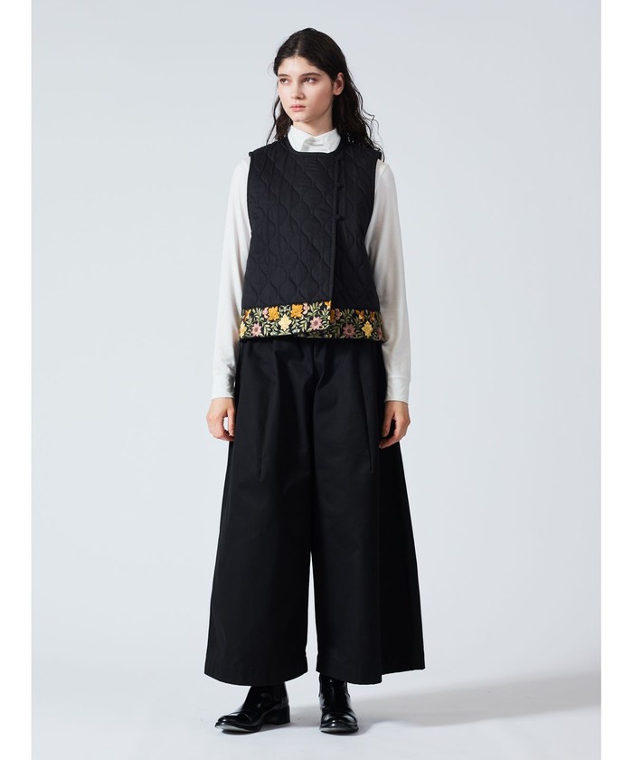 セール 20%OFF】mizuiro ind シャツカラーハイネックプル