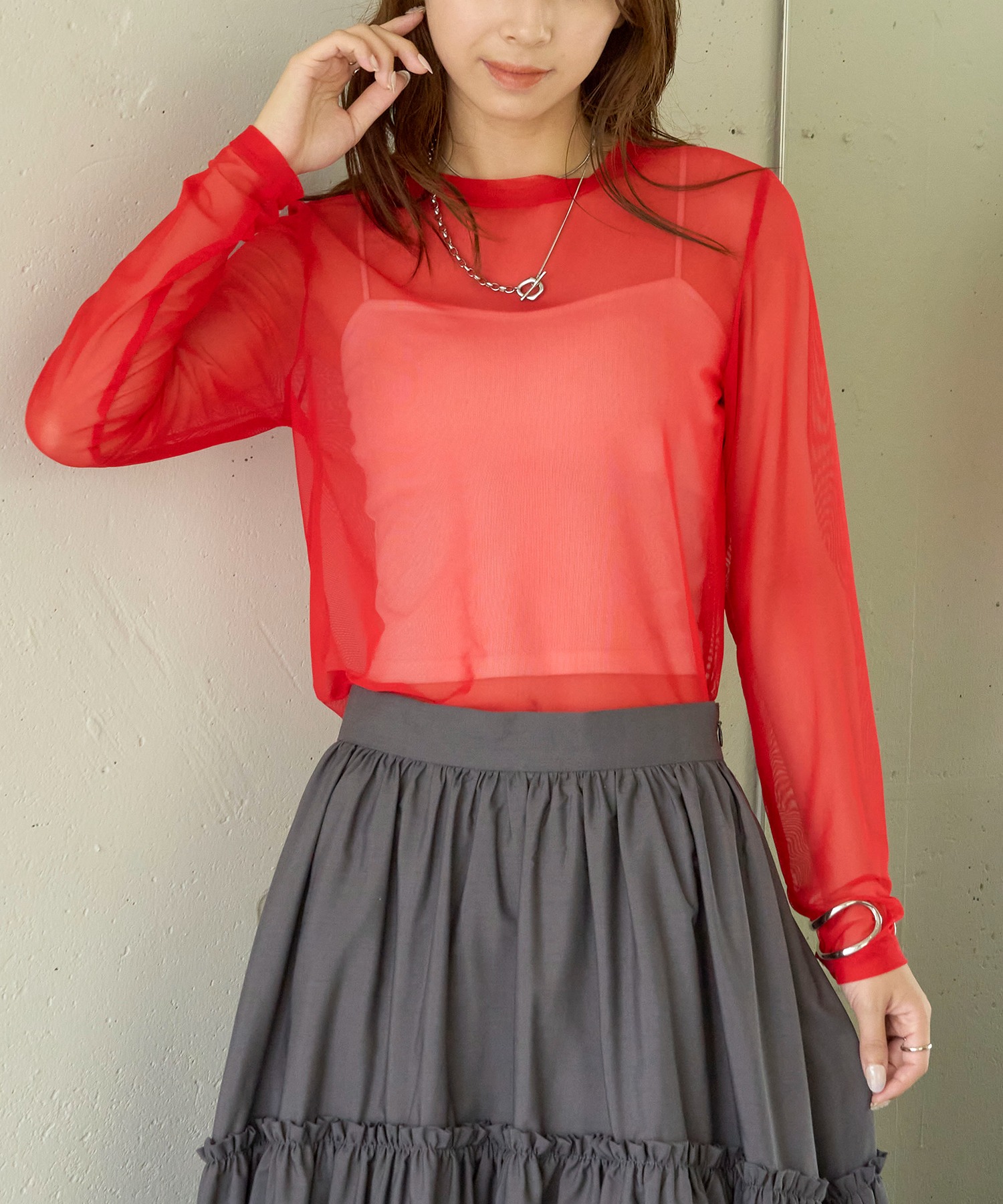 レイヤードカットソーセットトップス CELFORD - CELFORD♡レイヤード カットソー セット トップスの