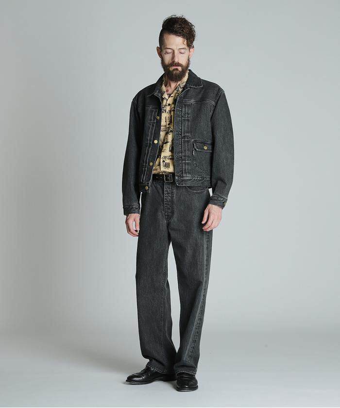 schott デニムジャケット XL