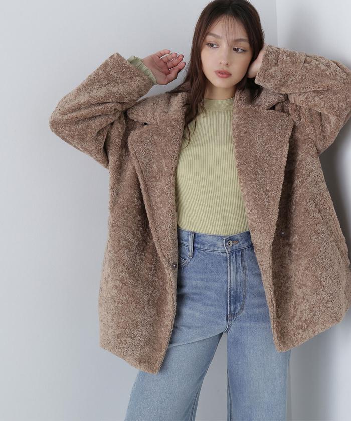 ボアハーフコート 24AW(506844658) | ナチュラルビューティー