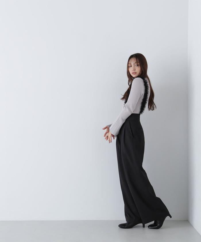 新品NATURAL BEAUTY BASIC チュールフリルストラップパンツ 楽天市場】【SALE／50%OFF】チュールフリルストラップパンツ