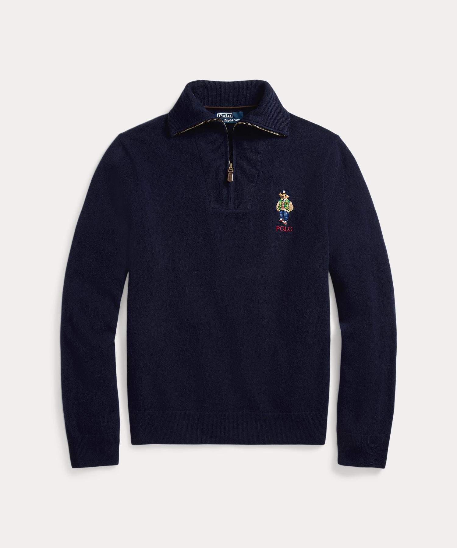 Polo ベア ウール クォータージップ セーター(506855342) | POLO