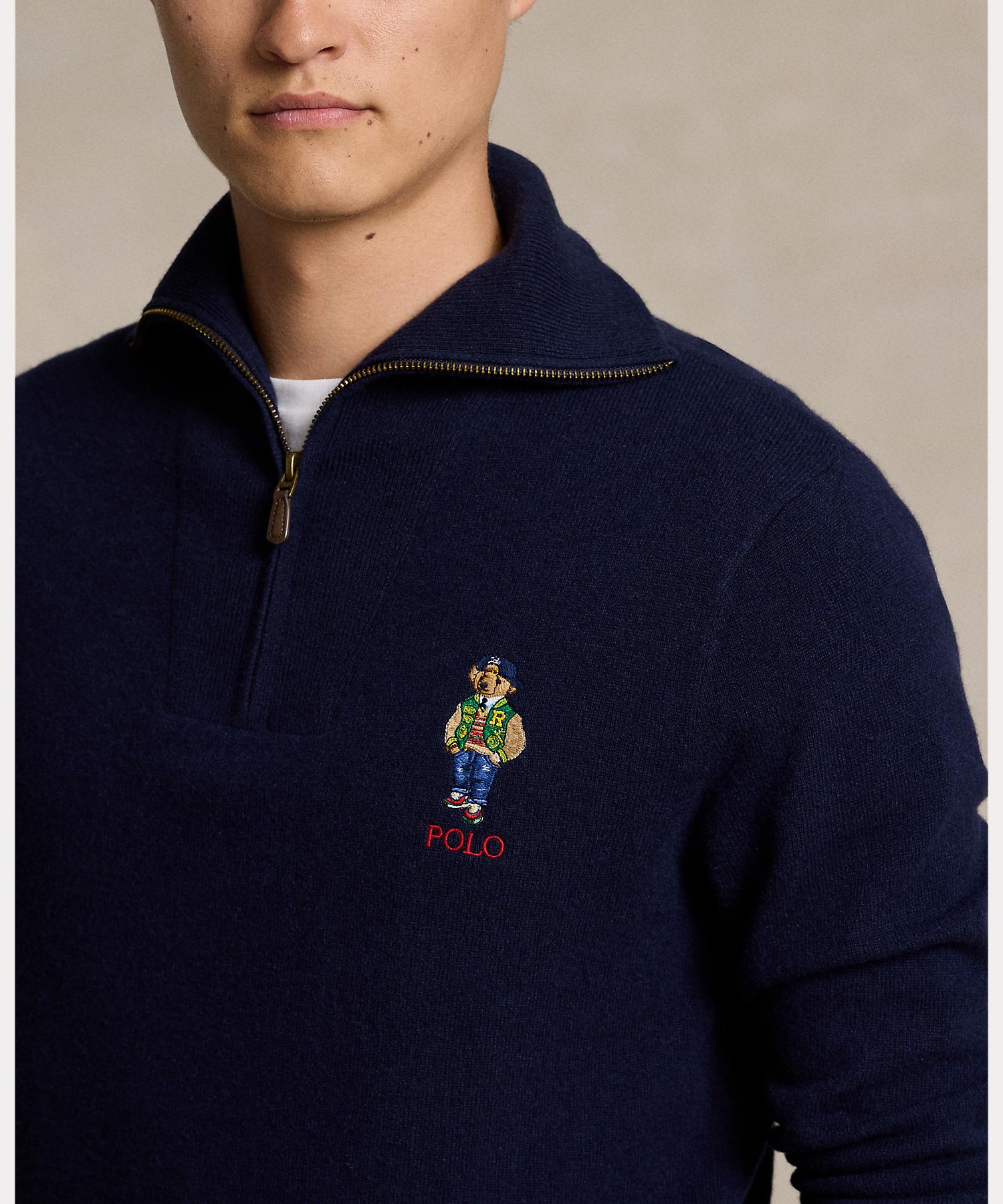 Polo ベア ウール クォータージップ セーター(506855342) | POLO
