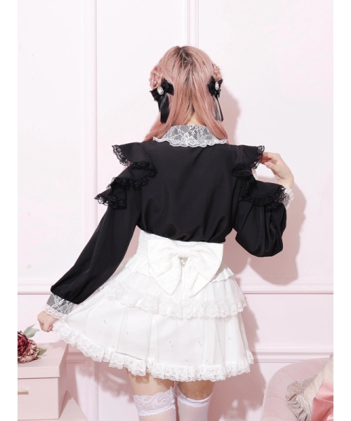 セール 27%OFF】ノエミー NOEMIE レースラッフルオープン