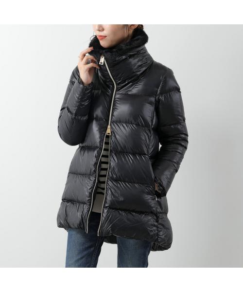 VIP価格【HERNO】ドラジャケット ブラック ヘルノ HERNO HERNO ダウンジャケット PI001944D 12017Z