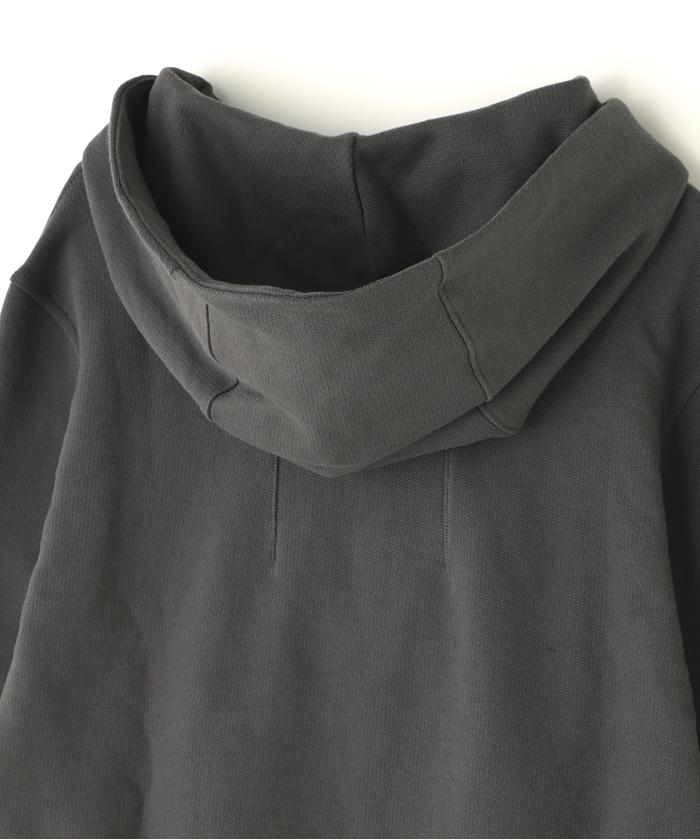 ブラック クロップド パーカー nache NACHE ブラック クロップドパーカー NACHE(ナチェ) | NUBIAN