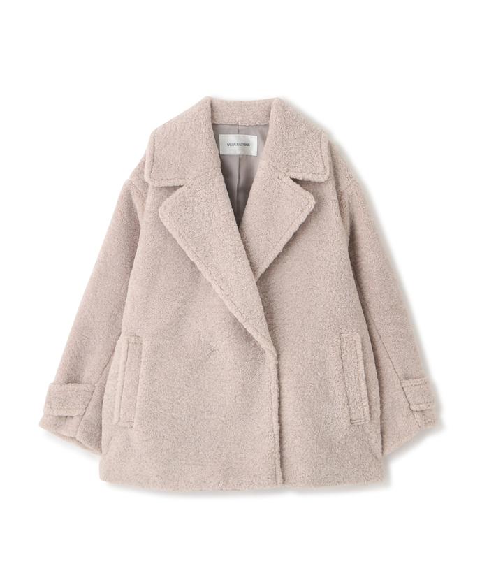 ボアハーフコート 24AW(506844658) | ナチュラルビューティー ボアハーフコート 24AW(506844658) | ナチュラルビューティー