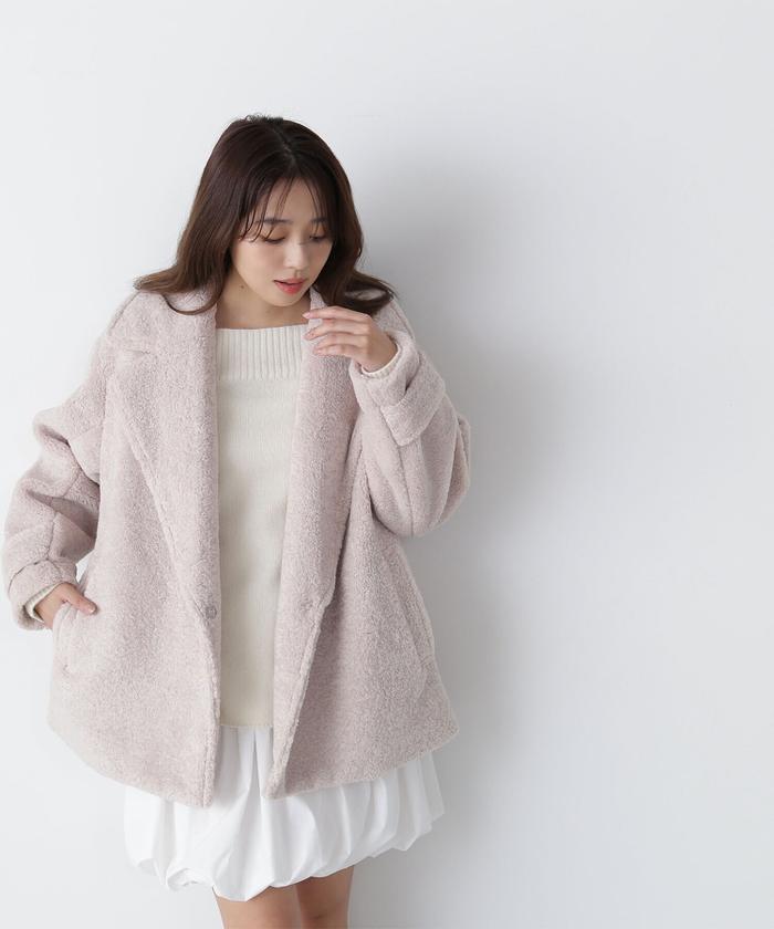 ボアハーフコート 24AW(506844658) | ナチュラルビューティー