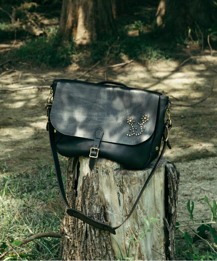 VASCO/ヴァスコ/LEATHER POSTMAN SHOULDER BAG/レザーポストマン