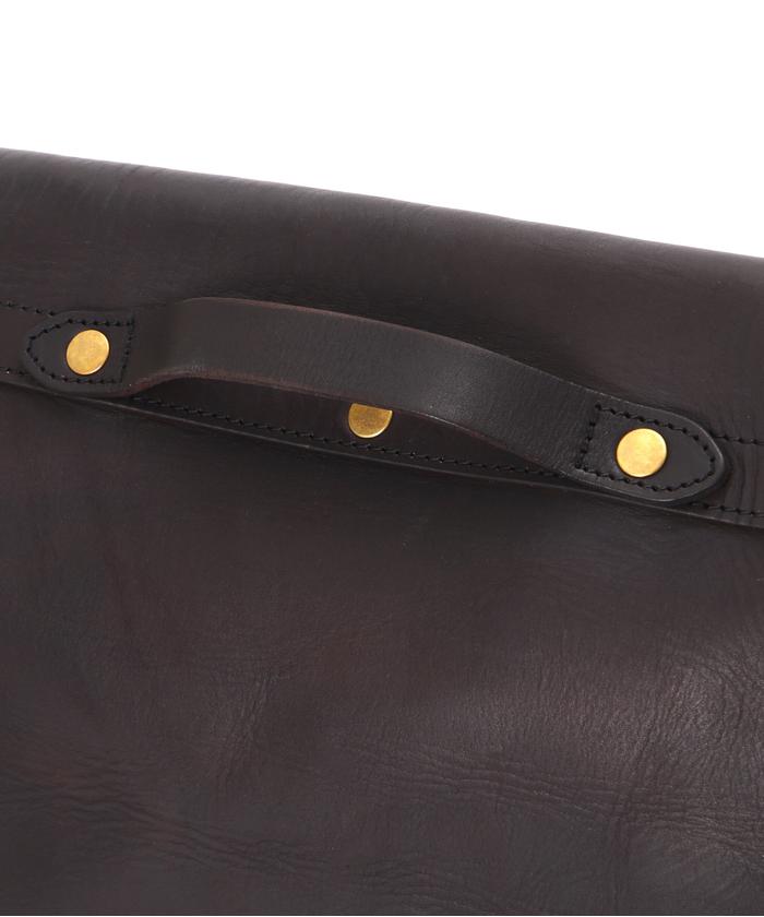 Schott × Vasco 24SS レザー ポストマンショルダーバッグ VASCO/ヴァスコ/LEATHER POSTMAN SHOULDER BAG/レザーポストマン