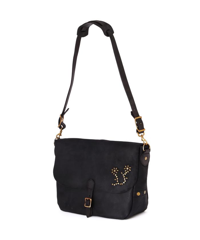 vasco ヴァスコ　レザー　ショルダー　ポストマン　メールバッグ　ラフアウト VASCO/ヴァスコ/ROUGHOUT POSTMAN SHOULDER BAG/ラフアウト