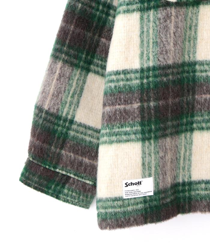 SHAGGY PLAID SHIRT/シャギー チェックシャツ(506854397