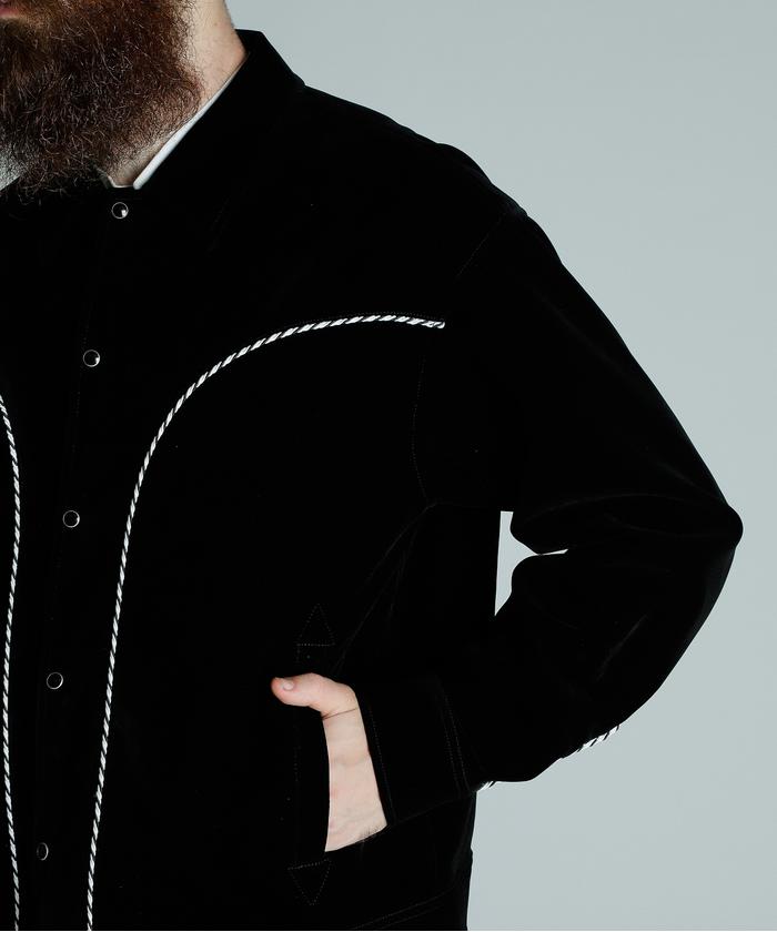 size XL Schott/ショット/ベロア ウエスタンジャケット