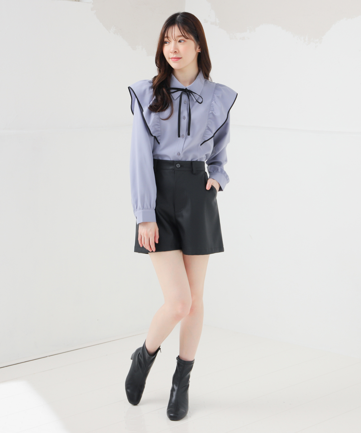 セール】コルザ COLZA 合皮ショートパンツ ボトムス パンツ