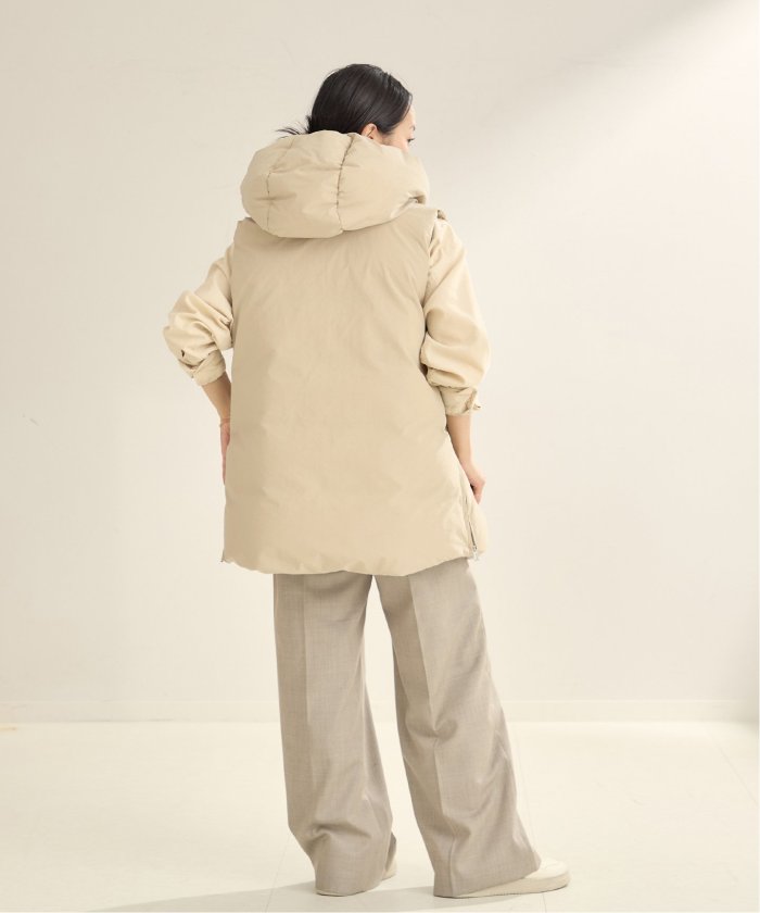 HAKUU/ハクウ 別注 MID/L ダウンベスト(506860786) | プラージュ HAKUU/ハクウ 別注 MID/L ダウンベスト(506860786) | プラージュ