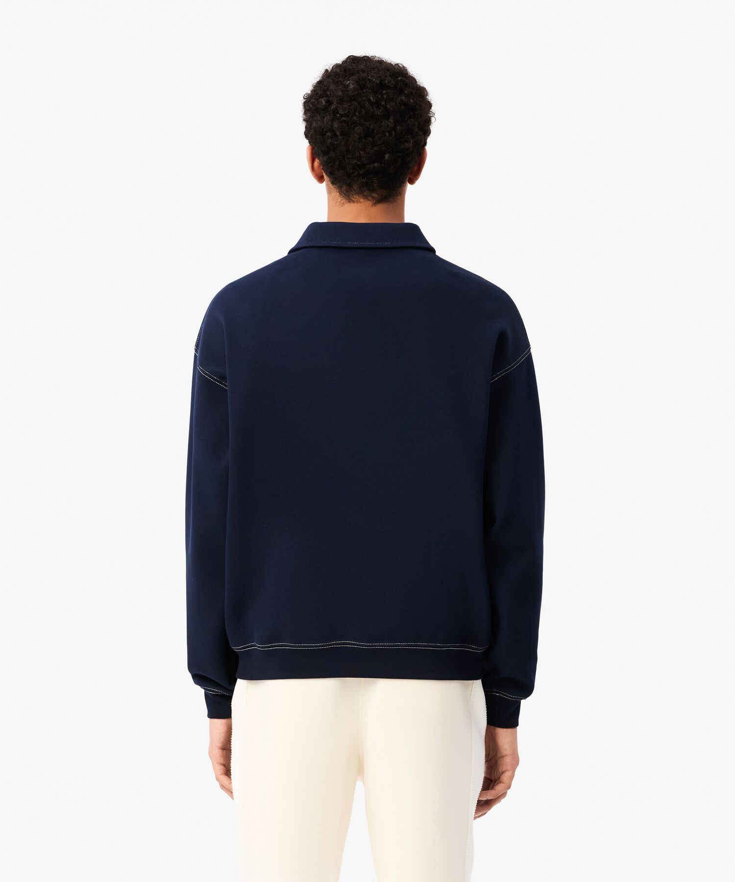 セール】ラコステ LACOSTE ダブルフェイスロングスリーブポロ