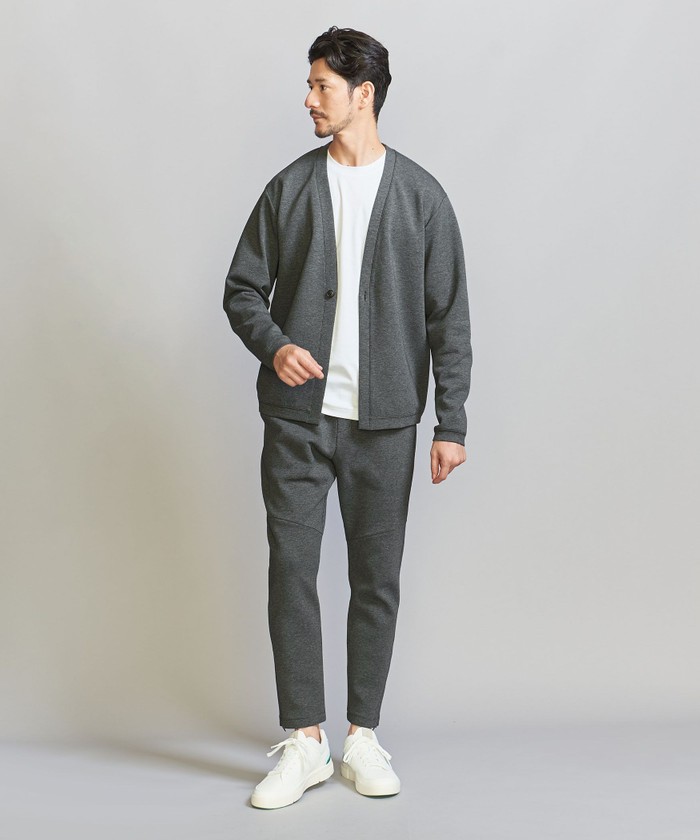 WEB限定 WARDROBE SMART】ダブルニット イージーパンツ