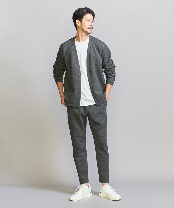 WEB限定 WARDROBE SMART】ダブルニット イージーパンツ