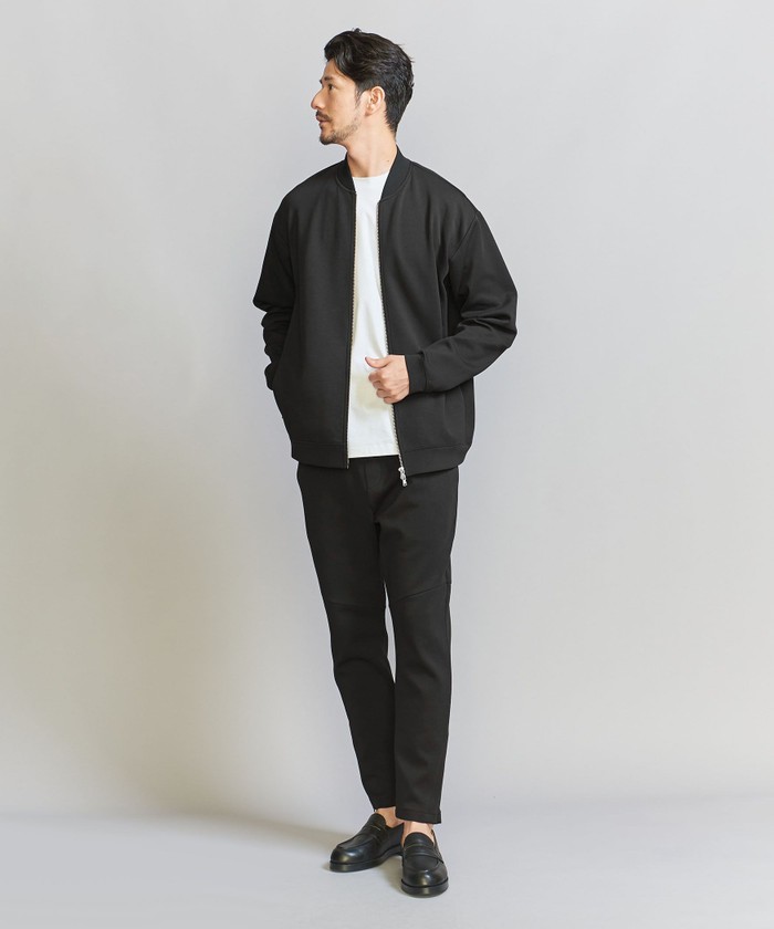 WEB限定 WARDROBE SMART】ダブルニット ジップブルゾン/セットアップ対応(506796530) | ビューティーアンドユース  ユナイテッドアローズ(BEAUTY&YOUTH UNITED ARROWS) - d fashion
