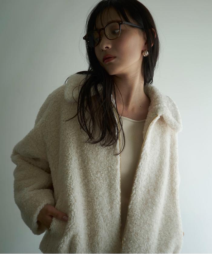 ボアブルゾン 24AW(506859279) | プロポーション ボディ ボアブルゾン 24AW(506859279) | プロポーション ボディ