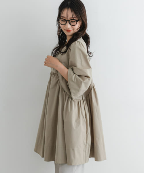 アーバンリサーチ　F by ROSSO　イージーケアボリュームチュニック セール 40%OFF】F by ROSSO イージーケアボリュームチュニック