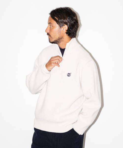Sonny Label OOPS ハーフジップ ニット サニーレーベル ウップス