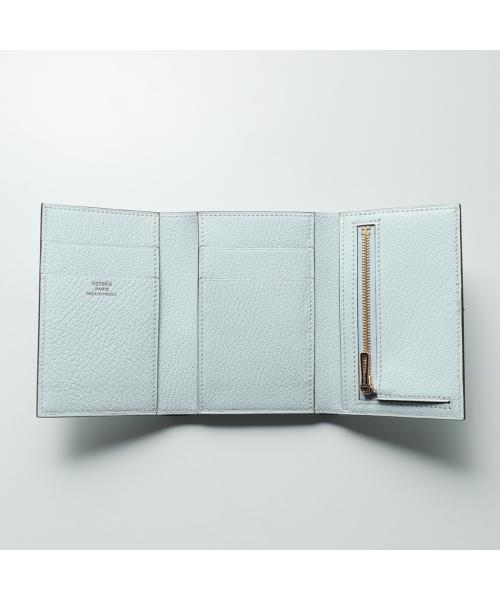 【サファイアブルー★】HERMES ウォレット Bearn combine HERMES BLUE PARADISE SAPHIR BICOLOR BEARN WALLET CLUTCH