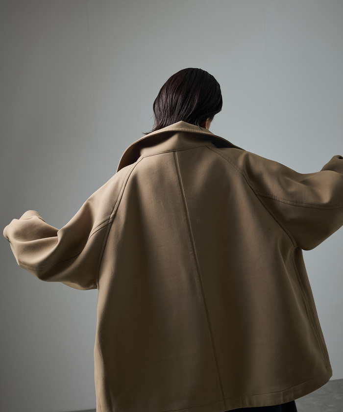 SALON adam et rope'ボンディングスタンドカラーブルゾン セール】ボンディングスタンドカラーブルゾン（ブルゾン