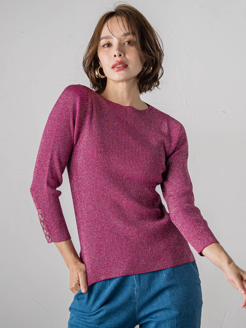 セール 30%OFF】ビアッジョブルー Viaggio Blu 【WEB別注】ラメ