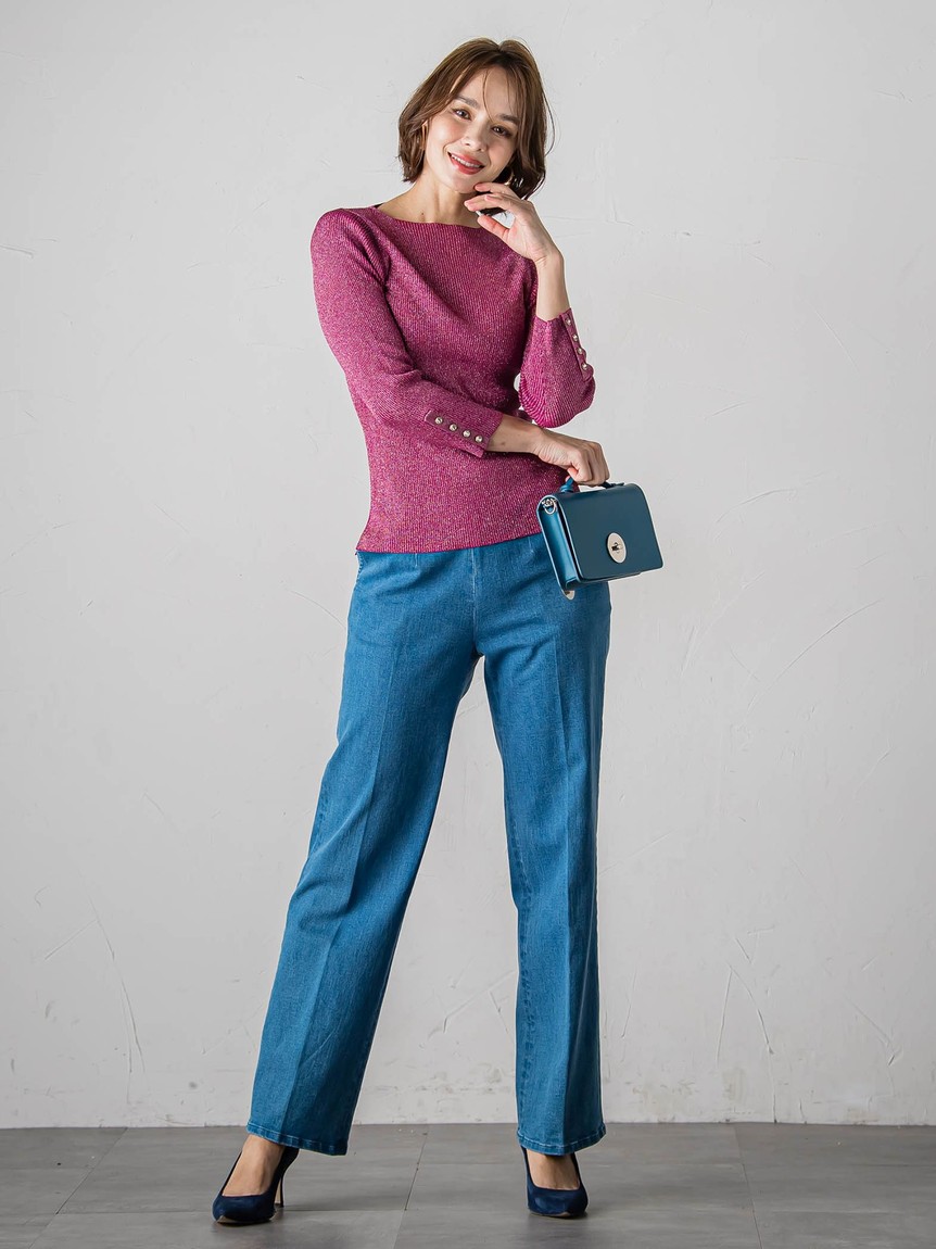 YOU22　美品8万円程ビアッジョブルーviaggio bluモヘアロイヤ YOU22様専用 美品8程ビアッジョブルーviaggio bluモヘアロイヤ