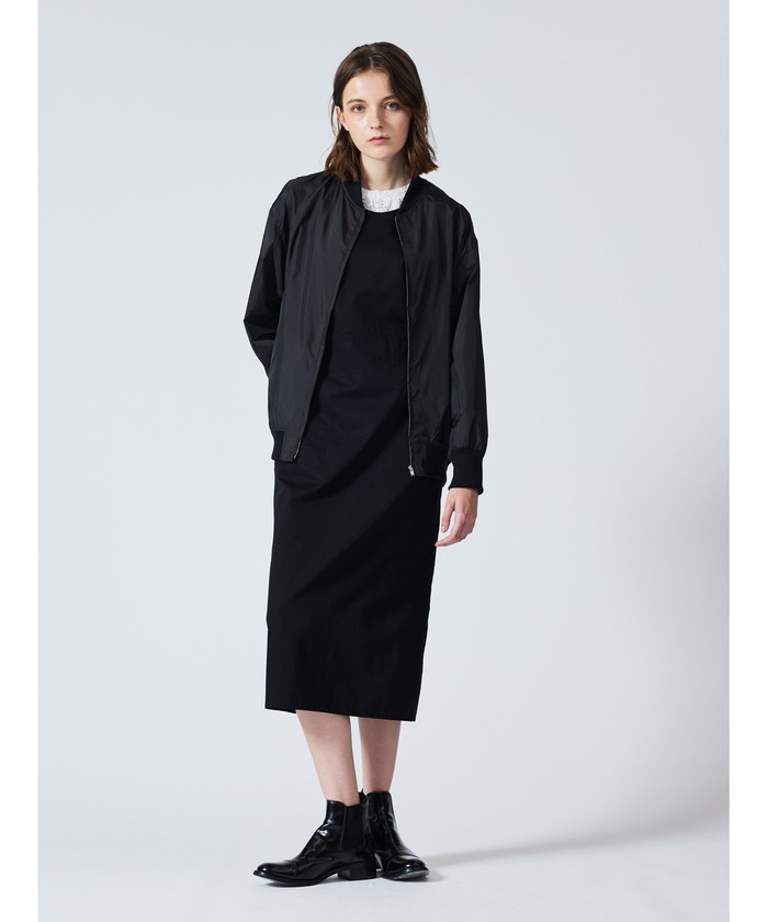 新品タグ付　ミズイロインド　イミテーションレザージップブルゾン mizuiro ind ジップブルゾン｜ MARcourt ONLINE STORE