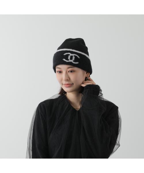 CHANEL ニット帽 AAA330 B17631 ココマーク (506866340 CHANEL ニット帽 AAA330 B17631 ココマーク (506866340