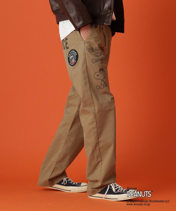 AVIREX × PEANUTS》CHINO PANTS 