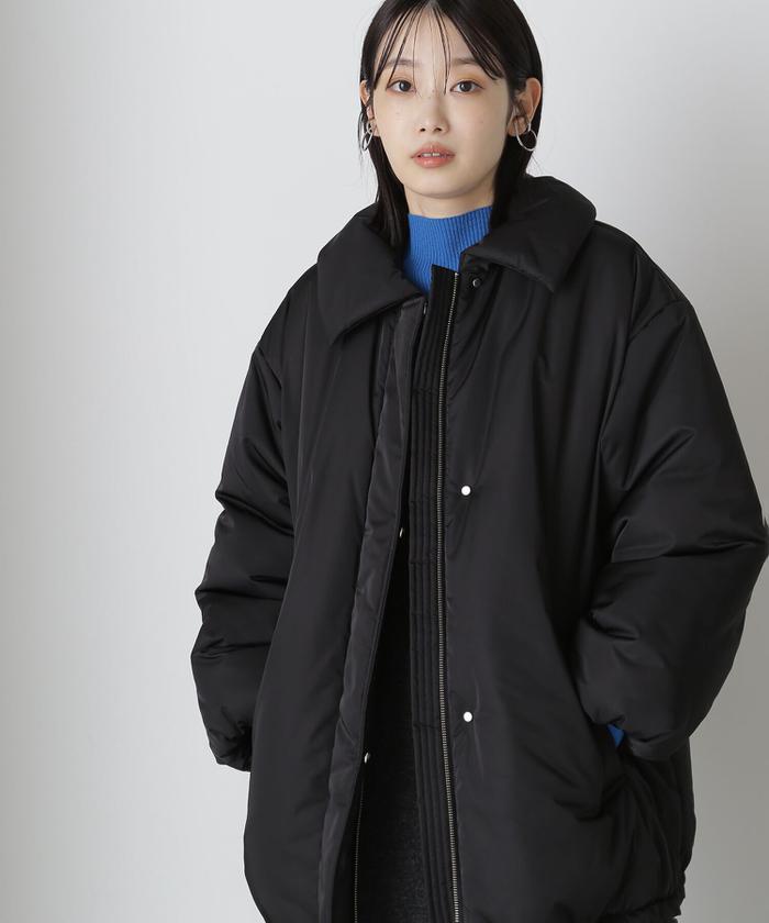 ナチュラルビューティーベーシック　パテッドミドルコート セール 50%OFF】パテッドミドルコート 24AW(506866198