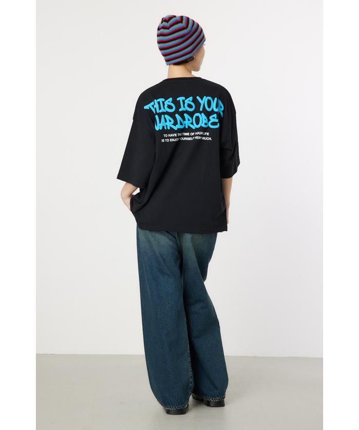 ロデオクラウンズ セール 30%OFF】メンズデニムアップリケTシャツ(505323095