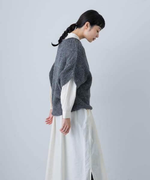 おすすめ人気ランキング2025年 アルパカルーズベスト(506867113) | かぐれ(KAGURE) - d fashion トップス