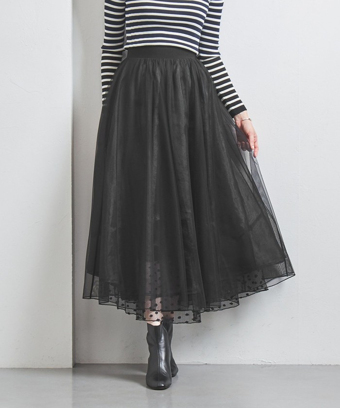 ユナイテッドアローズ　marilyn moon チュールリバーシブルブルゾン ユナイテッドアローズ marilyn moon チュールリバーシブルブルゾン