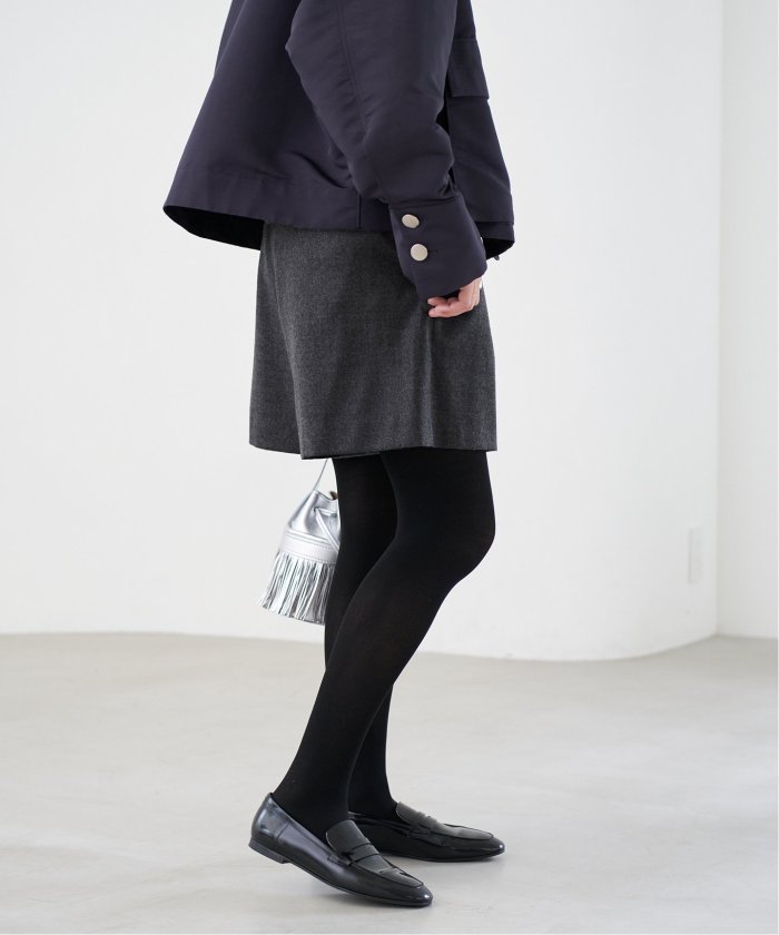 IENA ウォッシャブルウールショートパンツ ブラック ウォッシャブルウールショートパンツ(506869557) | イエナ(IENA