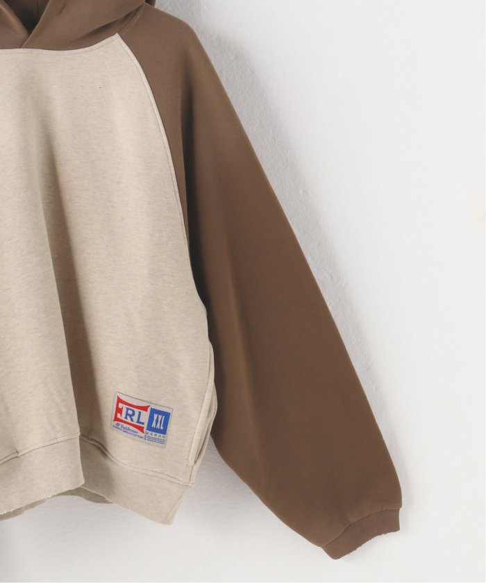 ERL / イーアールエル】UNISEX RAGLAN HOODIE KNIT(506870162