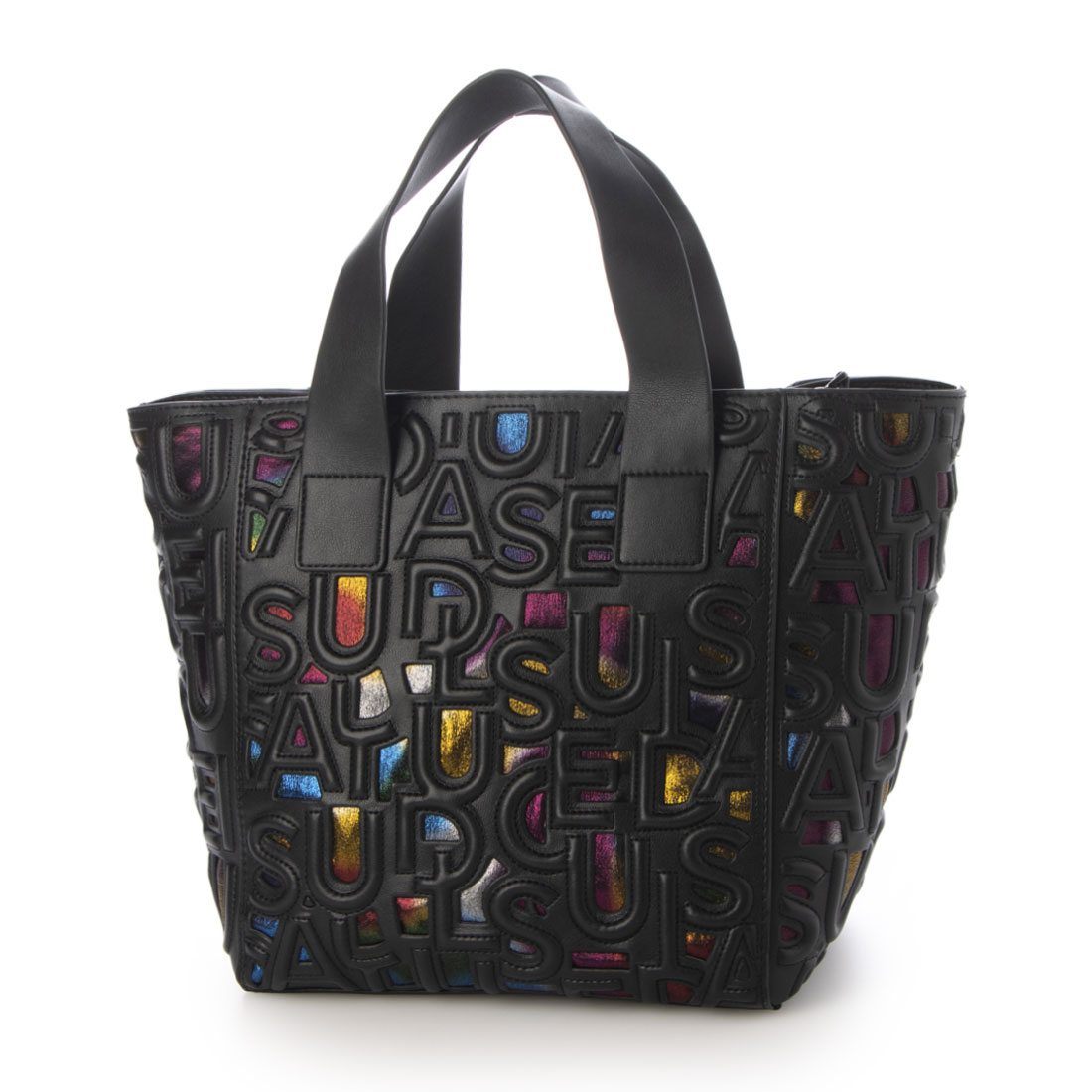 [ Desigual ] ラージ ロゴ ダブルハンドル ショッピングバッグ デシグアル Desigual ショッピングバッグ BRAND HOLBOX