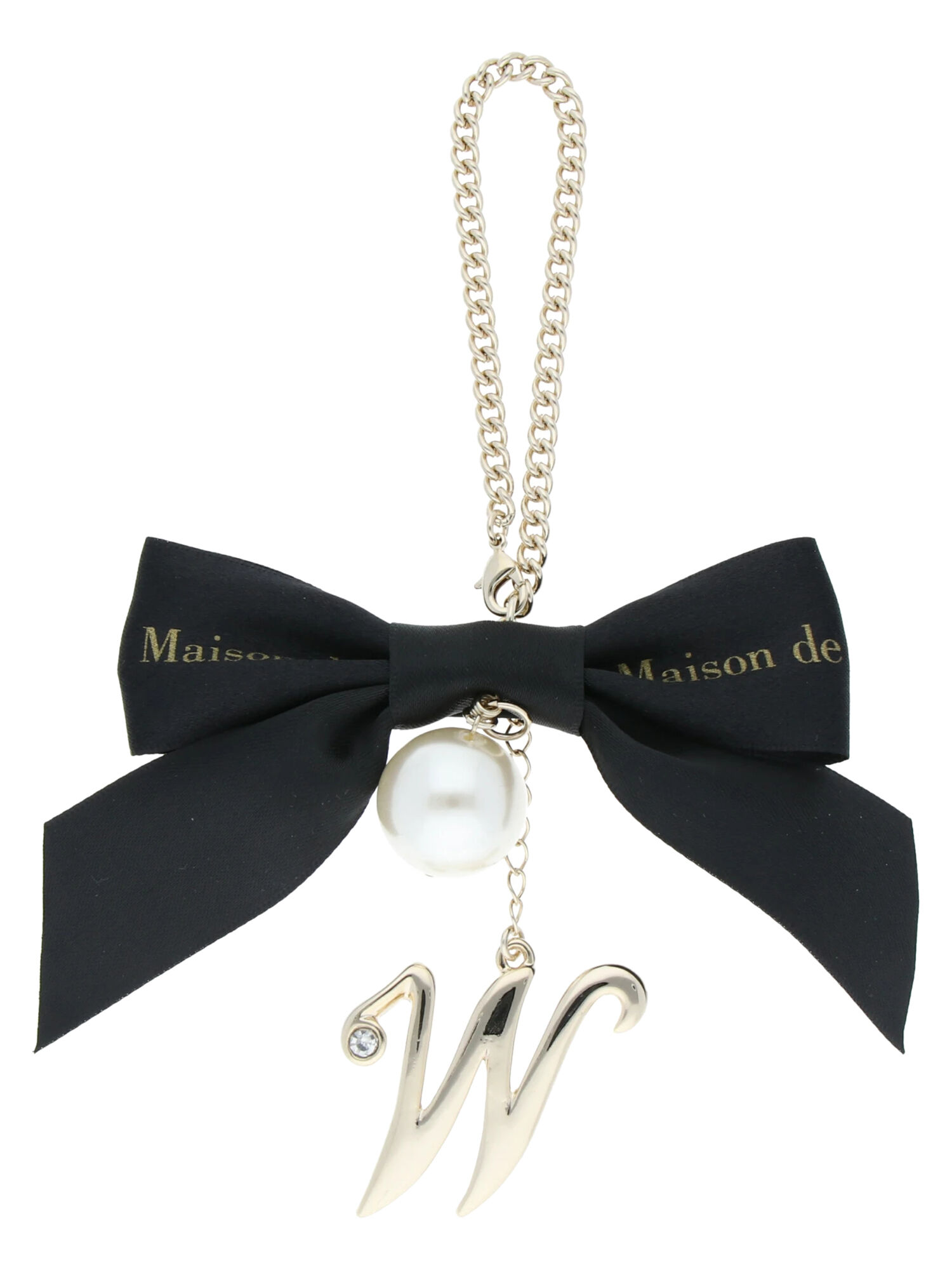メゾン ド フルール Maison de FLEUR イニシャルバックチャーム