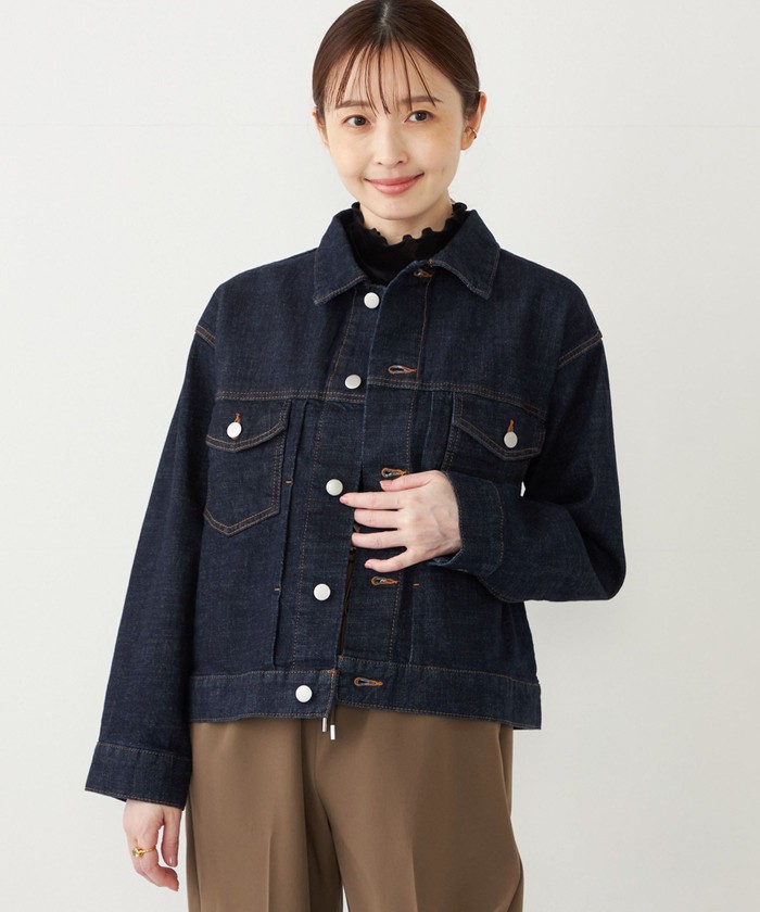 美品✨シップス SHIPS ストレッチデニムジャケット セール】 ストレッチデニムジャケット◇ （Gジャン・デニム