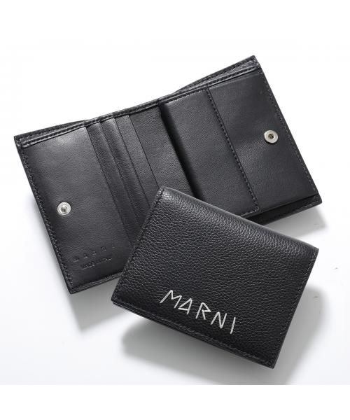 Marni 二つ折り財布 | ブラック | FARFETCH JP