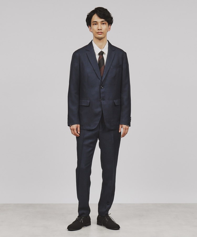 美品★アオキ レミュー  ウォッシャブルスーツ 3点セット 上M 下S ブラック セール60%OFF】【マシンウォッシャブル】ウールライクスーツ