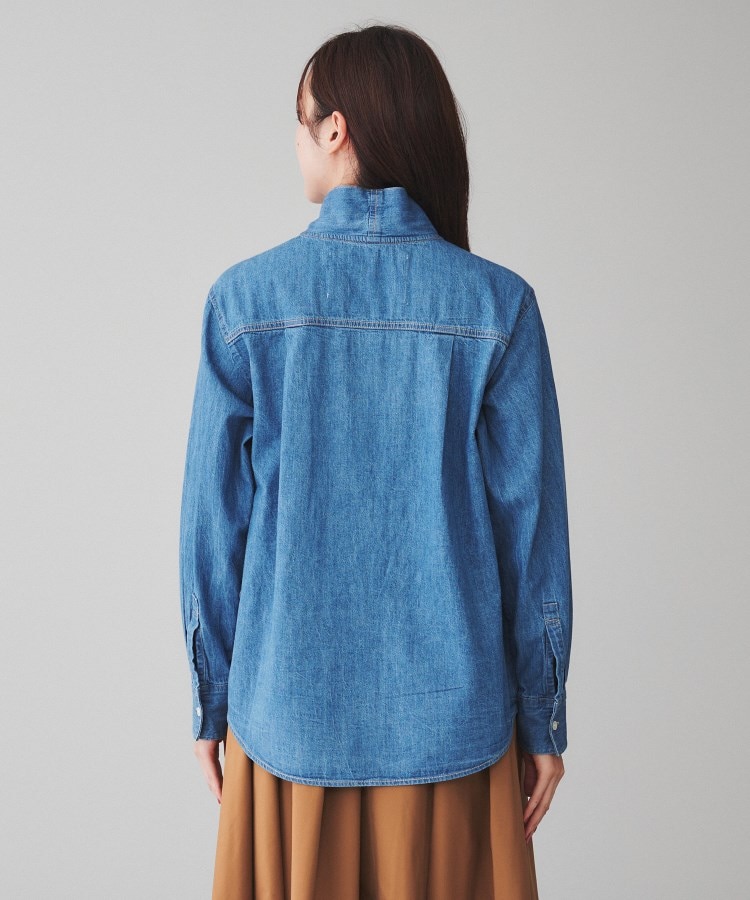 Healthy DENIM】Aloe（アロー）ボウタイデニムブラウス