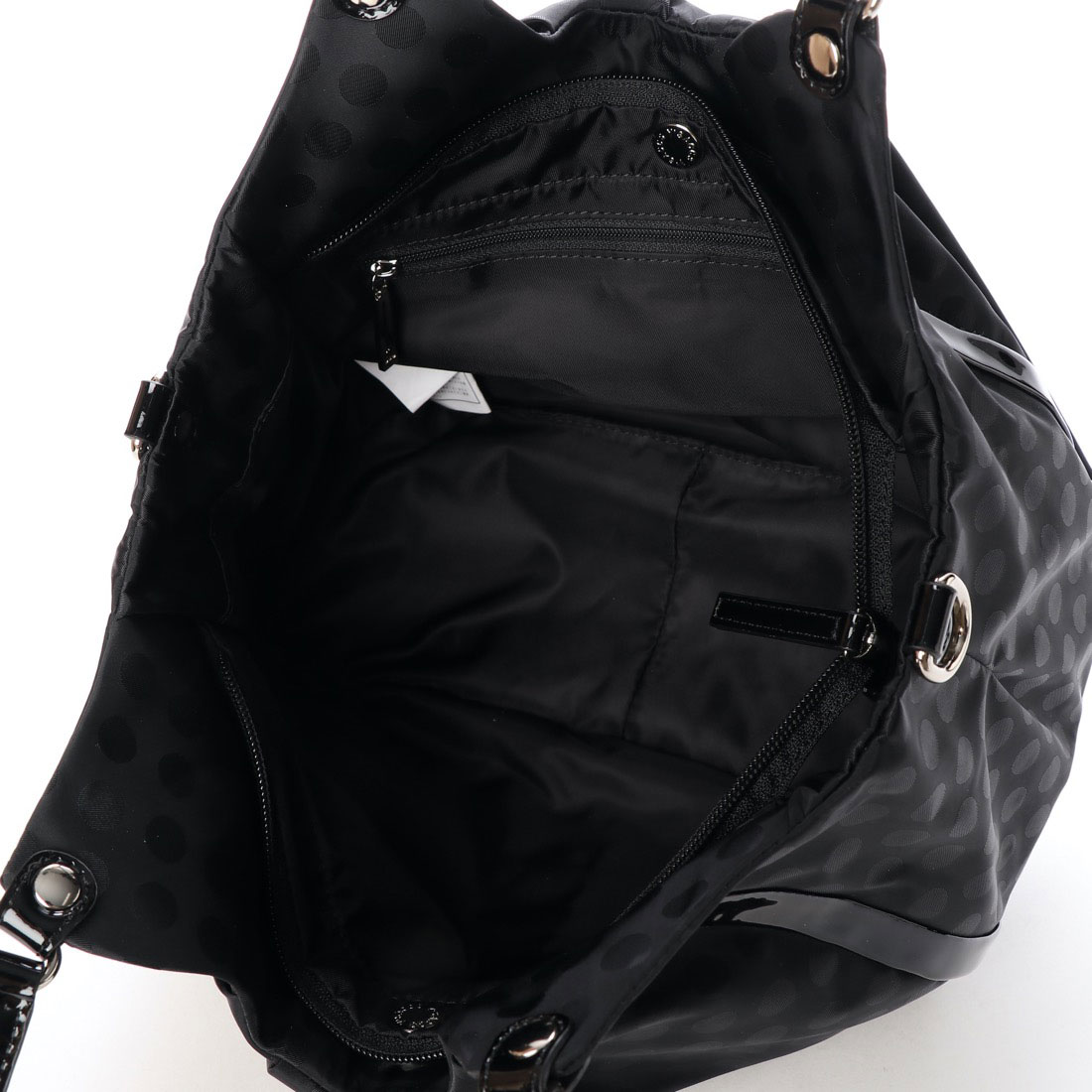 セール 65%OFF】イザック Y'SACCS ドット柄ジャガードエナメル