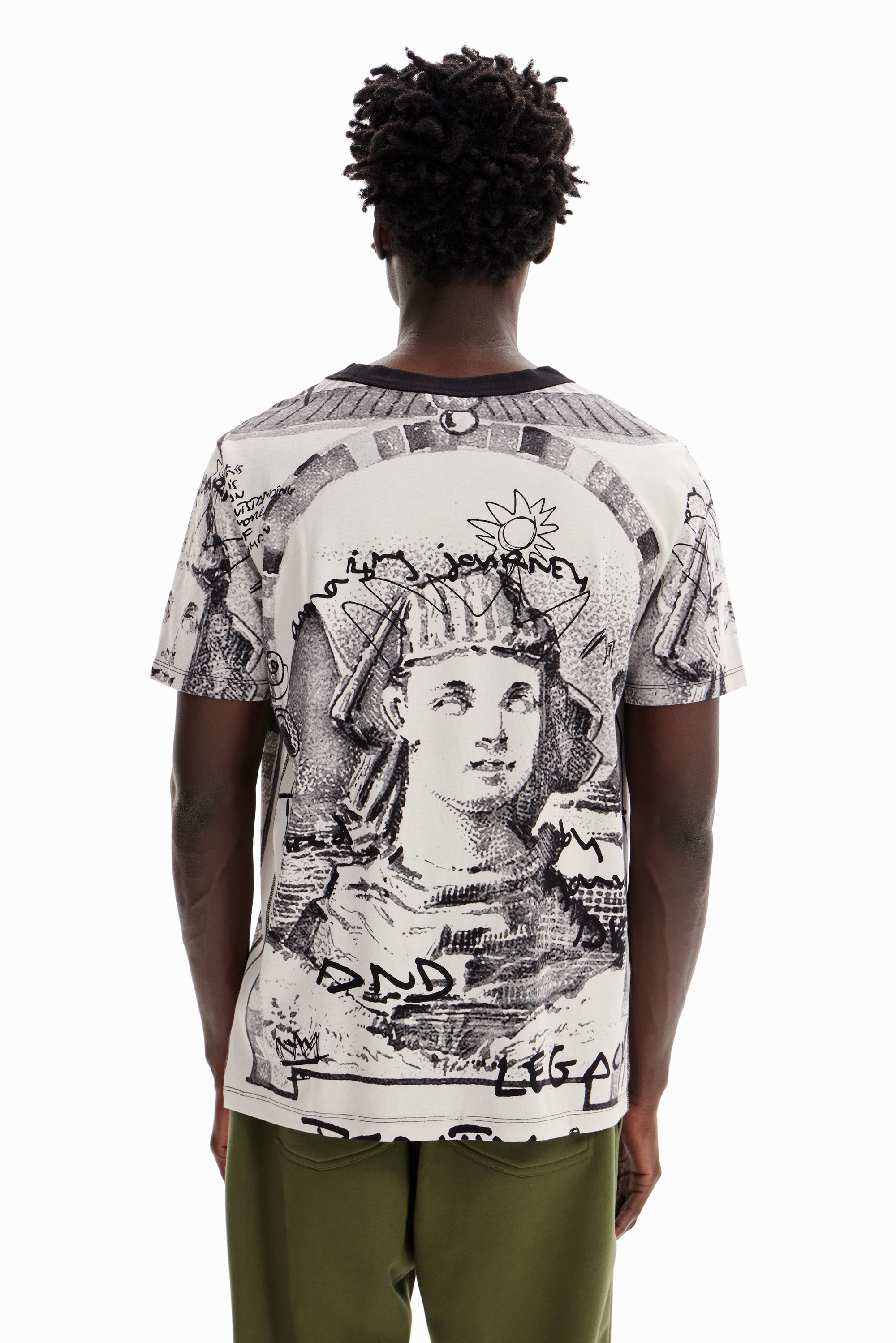 セール】デシグアル Desigual ESFINGE Tシャツショートスリーブ